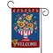 Toland Home Garden Americana "Welcome" Outdoor Garden Flag 18" x 12.5"